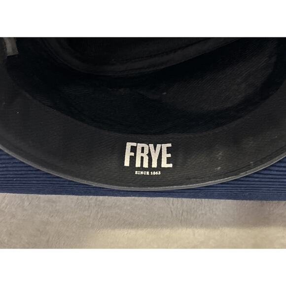 Frye Cowgirl Hat Blue Corduroy Studded Leather Band One Size OSFM Western Urban main image 7